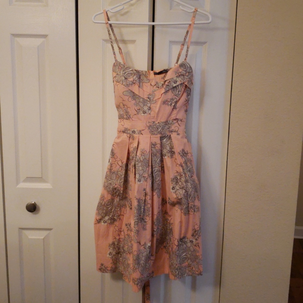 Spring spaghetti strap dress